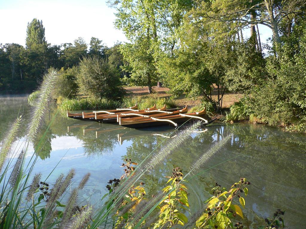 Hotel Au Bon Coin Du Lac Mimizan Bagian luar foto